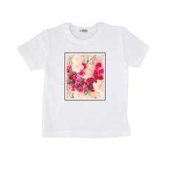 Carra Chanelflowers детска тениска